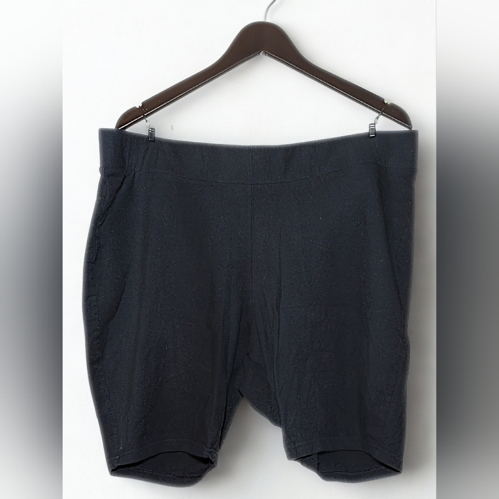 Torrid Black Stretch Biker Shorts Size 4X